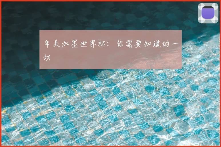 年美加墨世界杯:你需要知道的一切